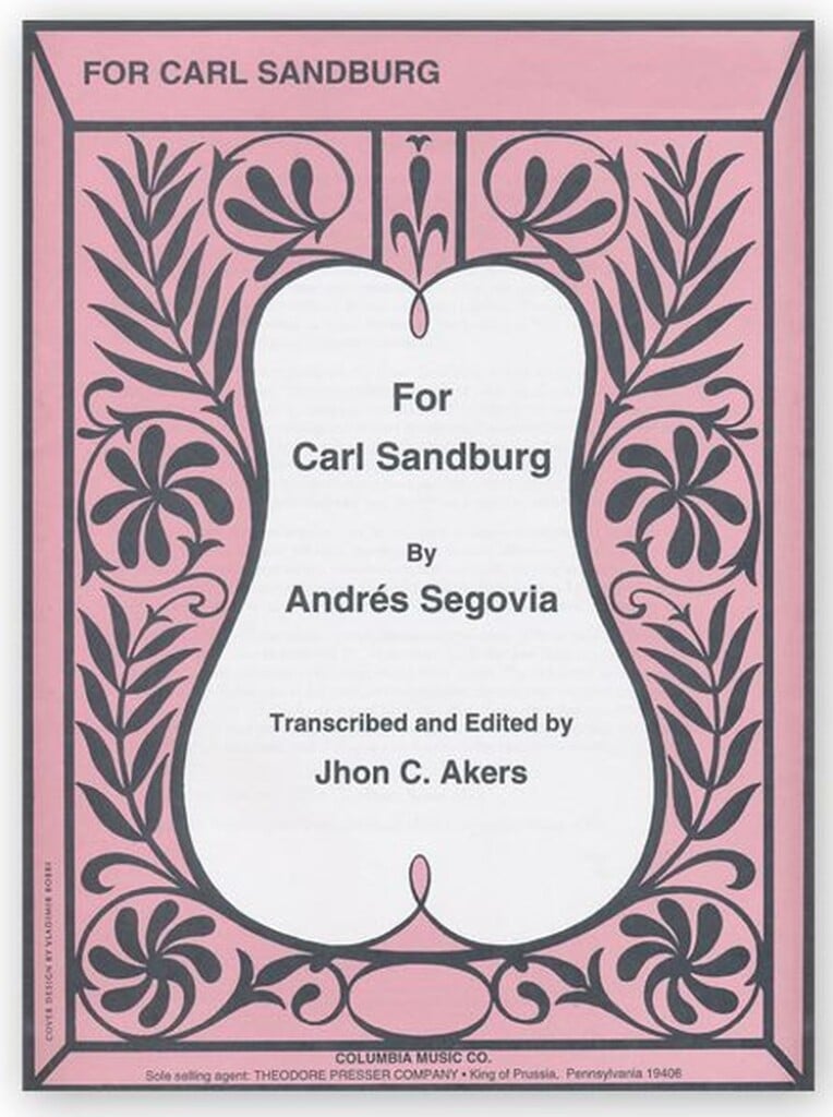 For Carl Sandburg